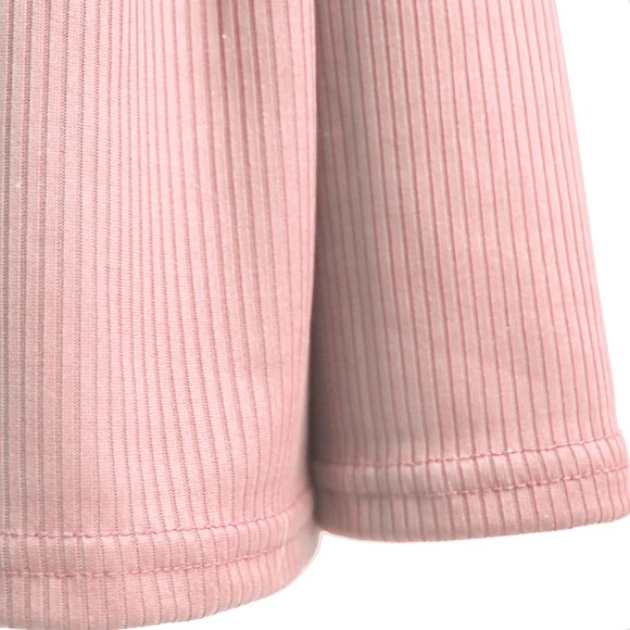 Ribbed loungewear set - rose pink - Picture 7 of 7